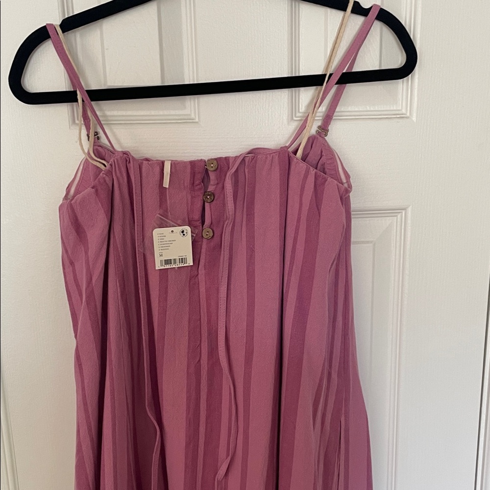 Free People Pink Striped Maxi Dress - Picture 3 of 3